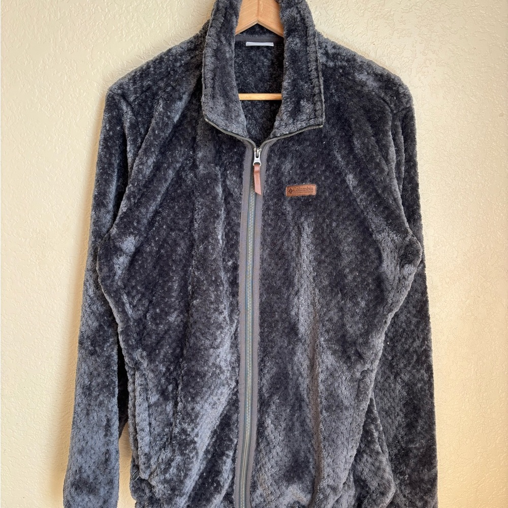 Columbia Dark Gray Teddy Jacket